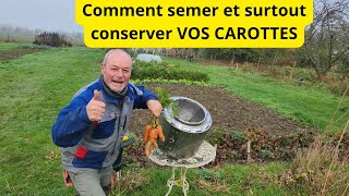 Comment conserver les carottes pour lhiver [upl. by Akemahc]