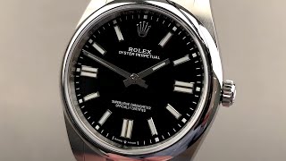 2020 Rolex Oyster Perpetual 41mm 124300 Rolex Watch Review [upl. by Pena]