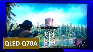 SAMSUNG QLED Q70A 2021  Playing Days Gone on PS5 [upl. by Joelie318]