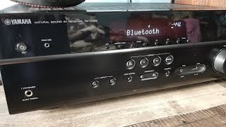 Yamaha RX v385 random power ON Bluetooth [upl. by Otrebogad46]