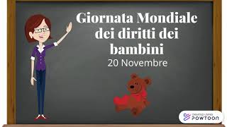 20 Novembre Giornata Mondiale dei diritti dei bambini scuolaprimaria maestra 👬👩🏾‍🤝‍👨🏼🧑‍🤝‍🧑 [upl. by Bainbridge]