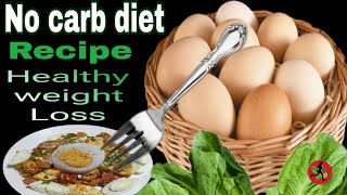 Recipe for weight loss diabetes thyroidpcospcod no carb diet egg diet [upl. by Igenia401]