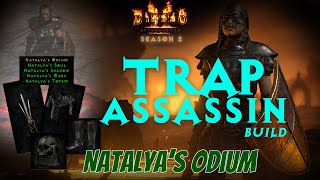 D2R Trap Assassin Build using Natalyas Odium  TrapSin  Natalyas Set  Patch 25 [upl. by Derf265]