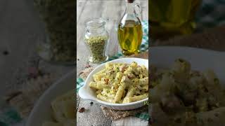 PASTA AL PISTACCHIO CON PANCETTA E PANNA short [upl. by Arezzini]