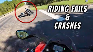 EPIC amp CRAZY MOMENTS  MOTORCYCLE CRASHES YOU NEED TO SEE [upl. by Gilberte]