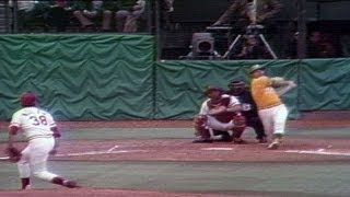 1972 WS Gm1 Tenace clubs first homer of the game [upl. by Sotos]