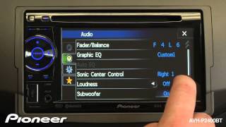 How To  AVHP2400BT  Audio Settings [upl. by Inat]