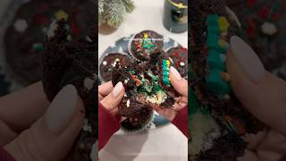 Christmas sluty brownies 🎄🍫 christmasbrownies brownies christmas shorts baking baking yum [upl. by Pallua]