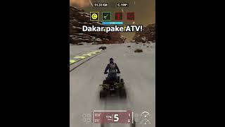 Adrenalin Ini jadinya kalo ATV dipake buat reli dakar🔥  Dakar Desert Rally shorts [upl. by Aciras]