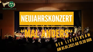 Neujahrskonzert 2021  Marktkapelle Au [upl. by Golter]