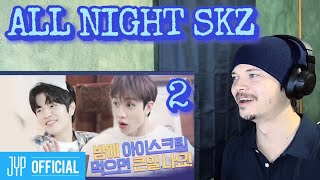 AllNight SKZ Ep02 Reaction [upl. by Ahsiri]