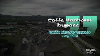 Coffs harbour bypass shot with dji mini 3 pro may 2024 [upl. by Tyoh145]