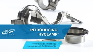 Introducing HyClamp Sanitary Gaskets for Aseptic Pipe Couplings from PPE [upl. by Otrebla822]