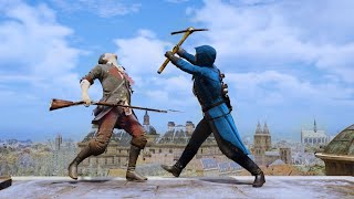 Assassins Creed Unity All Finishers amp Takedown Animations [upl. by Hemetaf]