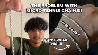 THE PROBLEM WITH THESE TENNIS CHAINS [upl. by Maclay896]