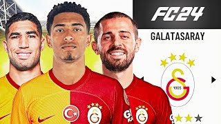 Galatasaraya Sponsorlardan 1 Milyar Euro  FC 24 rebuild [upl. by Nialb]