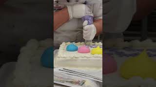 Costco cake decorating [upl. by Houlberg]