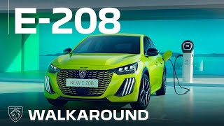 New Peugeot E208 Walkaround [upl. by Juna]