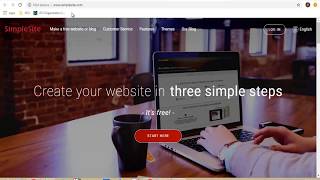 Create a Free Website with Best Free Website Builder quotSimple Sitequot  Khans Tutorial [upl. by Idolah]