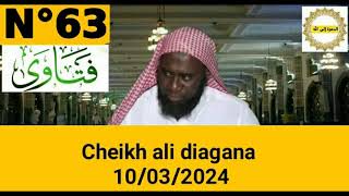 Cheikh ali diagana 10032024 سؤال وجواب [upl. by Walston]