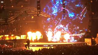 Travis Scott amp Kendrick Lamar perform quotGoosebumpsquot at MSG 112818 [upl. by Nipsirc]