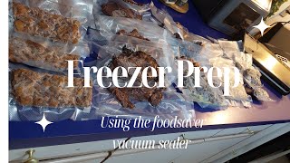 VACUUM SEALER MEAL PREP IDEAS TO SAVE TIME amp MONEY  TIME SAVING MEAL PREP [upl. by Eibloc]