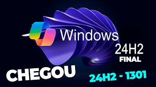 MICROSOFT LIBERA CUMULATIVE UPDATE do Windows 11 24H2 FINAL VERSÃO DE AGOSTO PARA O PUBLICO [upl. by Mairhpe]