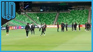 Así se vivió el entrenamiento de México previo a su partido ante Chile [upl. by Berny]