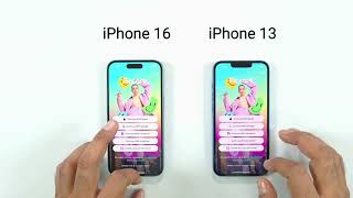 iPhone 16 VS iPhone 13 Speed Test 2024 [upl. by Saitam]