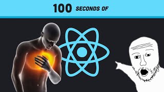 React for the Haters in 100 Seconds [upl. by Alf]