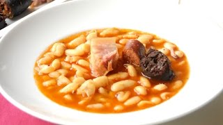 Como hacer fabada asturiana  Receta paso a paso [upl. by Eerpud]