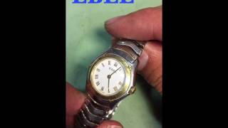 EBEL watchLuxury WatchesBattery replacement [upl. by Russ606]