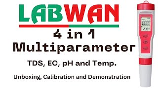 Digital 4 In 1 PHTDSECTEMP Multiparameter [upl. by Rfinnej]