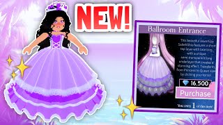 REWORKED BALLROOM ENTRANCE SKIRT Is OUT 15 NEW HAIRSTYLES Royale High Update [upl. by Goulet124]