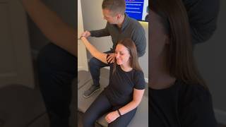 Cervical Radiculopathy Treatment chiropractor neckpaintreatment physiotherapy shorts [upl. by Elvira]