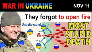 11 Nov Russians Lost 120 Men in 1 Min Forgot to Use Artillery  War in Ukraine Explained [upl. by Lanoil]