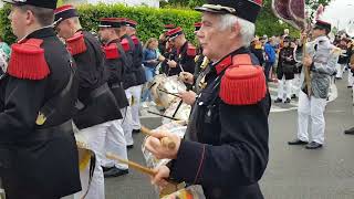 Marche Sainte Rolende Gerpinnes 2022 18 Dimanche de Pentecôte défilé avec HRUF de GerpinnesFlaches [upl. by Cyndie]