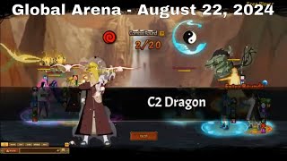 Global Arena  August 22 2024 ► Unlimited Ninja Ninja Classic Anime Ninja  Ninja World Online [upl. by Marozas45]