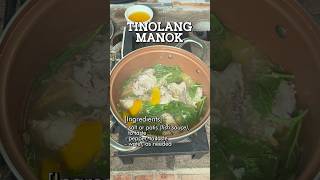 Tinolang Manok by Lutong Baps  Easy Filipino Recipes food cooking lunch dinner chicken [upl. by Zerat]