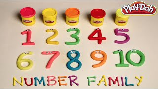 The Numbers Song  Learn To Count from 1 to 10  Number Rhymes For Children [upl. by Elleniad432]