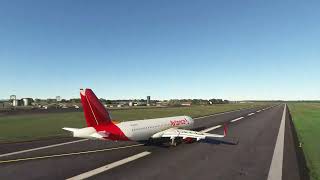 AVIANCA A320 NEO LATE AFTERNOON LANDING AT MANAGUA NICARAGUA MSFS 2020 [upl. by Alexandria]