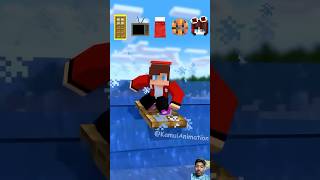 Can You Surf A Items  MAIZEN Minecraft Animation shorts youtubeshorts [upl. by Arluene264]