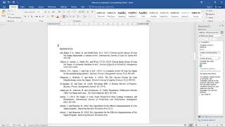 How to Link intext citation to reference in Microsoft Word hyperlinks [upl. by Liv]