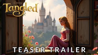 TANGLED Live Action Movie  Teaser Trailer  Disney Studios 2025 [upl. by Anoniw997]