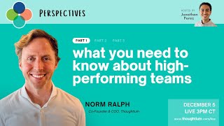 Perspectives What You Need to Know About HighPerforming Teams [upl. by Ingvar]