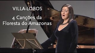 4 Canções da Floresta do Amazonas • VillaLobos • Rosana Lamosa [upl. by Hosfmann]