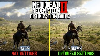 Red Dead Redemption 2  OPTIMIZATION GUIDE  Every Graphics Setting Tested  Best Settings [upl. by Anaer]