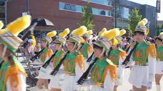 20240707  卡加利FANFARE樂旗表演 2024 Calgary Stampede Fanfare show performance by Taipei Girls High School [upl. by Till]