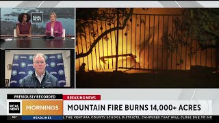 Camarillo Mayor Tony Trembley speaks on Mountain Fire [upl. by Ahcire]