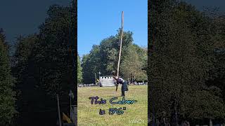 Caber toss 2024 Ligonier Highland Games highlandgames pittsburgh [upl. by Nahtanoj96]